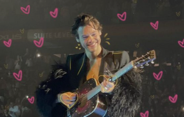 Edited image of Harry Styles