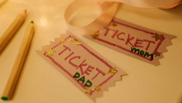 Close Up Shot of Tickets on the Table